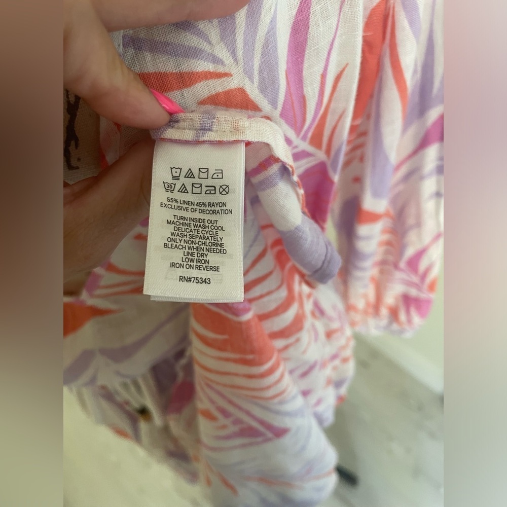 π Cynthia Rowley dress / coverup size medium EUC - Picture 7 of 8